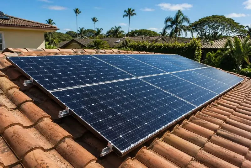 Installation de panneaux solaires à Gommegnies